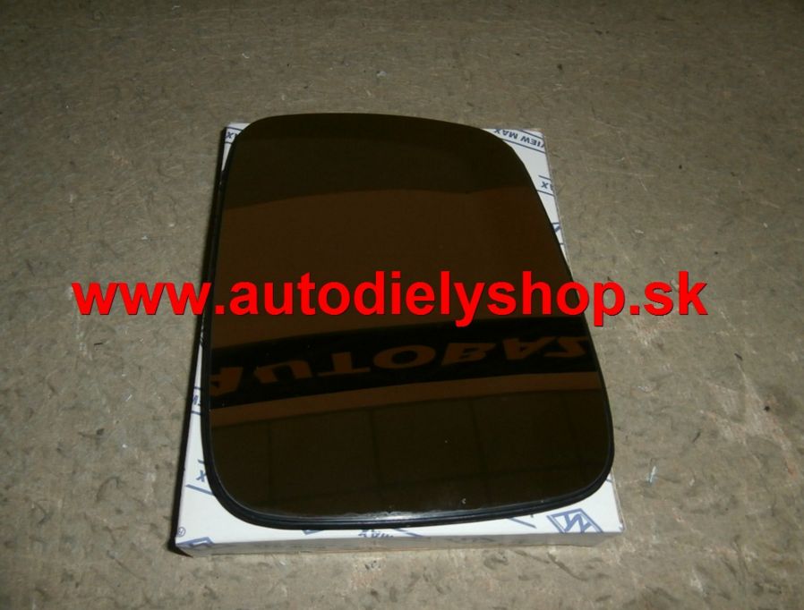 VW Transporter T4 9/90-8/2003 sklo zrkadla pravé.