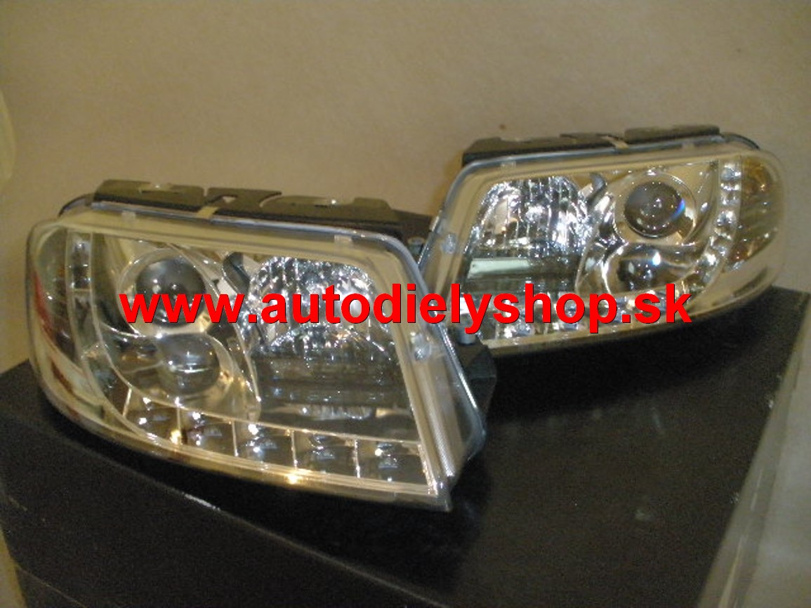 VW Passat B5.5  00-05 predné svetlá H1+H1 Tuning 