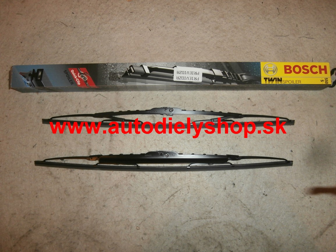Mercedes SLK R170 4/96-4/04 Sada stieračov BOSCH 550+550 mm pre 200/100kW