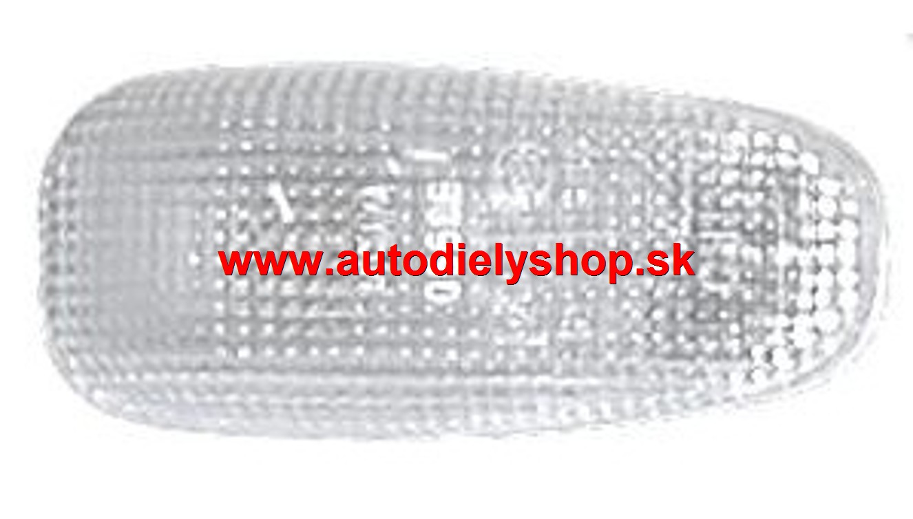 Mercedes SLK R170 4/96-4/04 Bočná smerovka biela pre 200/100kW, sada Ľ+P 