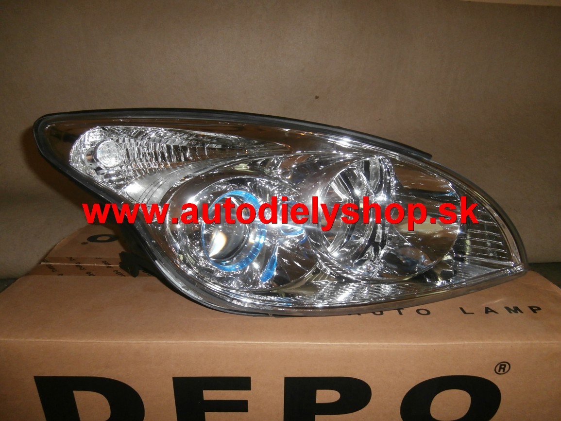 Hyundai I30 10/07- Svetlo predné pravé H1-H7