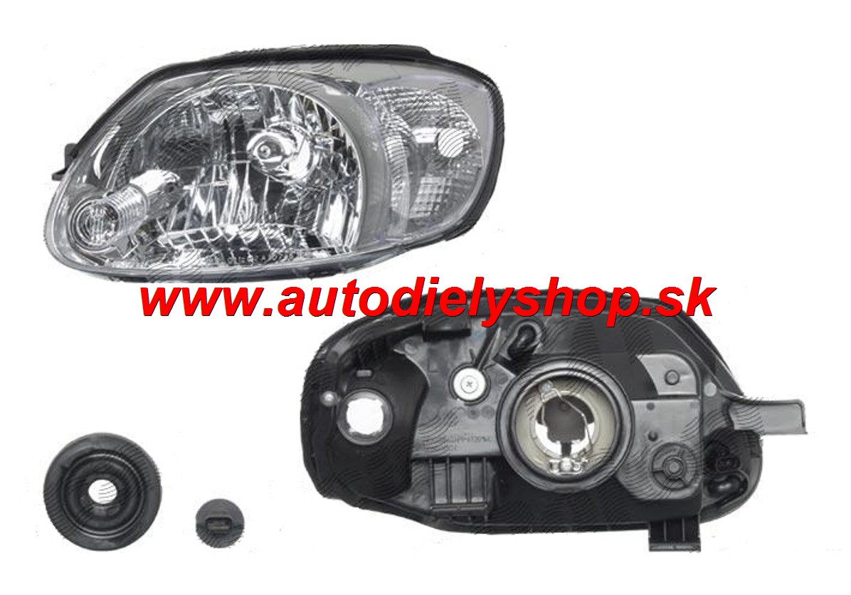 Hyundai ACCENT 3/03-07 Svetlo predné ľavé biele 