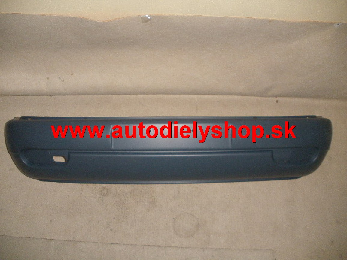 VW Transporter T4 8/96-3/03 predný nárazník,čierny 