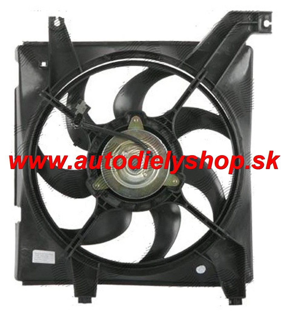 Hyundai ELANTRA 11/03- Ventilátor chladiča vody