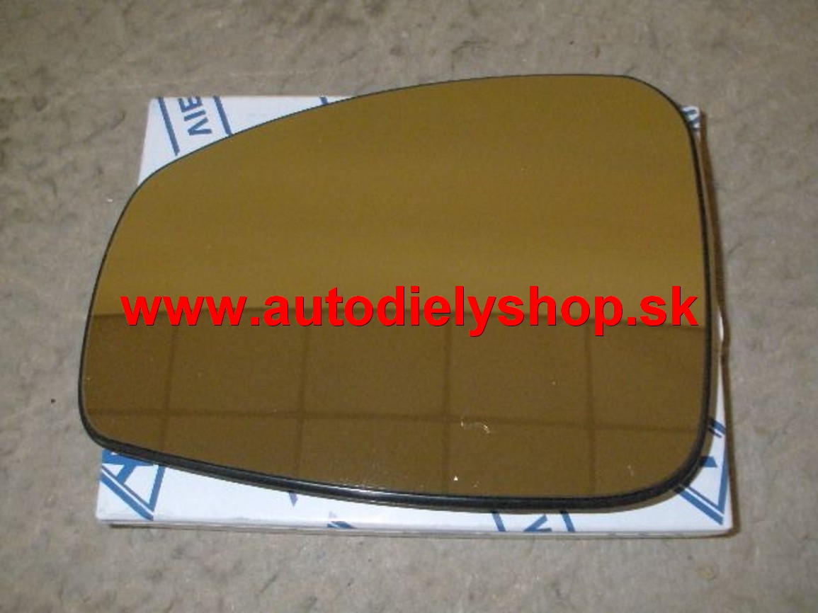 Renault MÉGANE III 11/08- sklo zrkadla ľavé,vyhrievané 