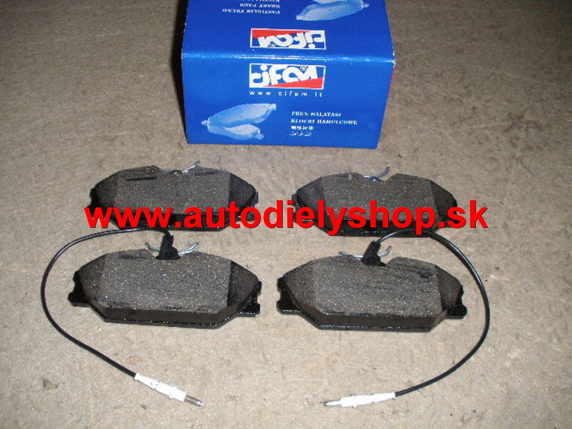  Renault Scenic 1/96-8/99 predné platničky sada 129,9mm 