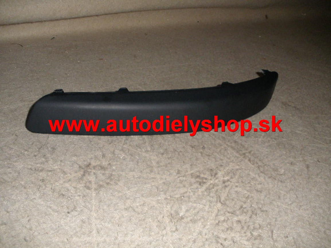 VW Golf V 8/03-lišta v nárazníku s podkladom,ľavá 