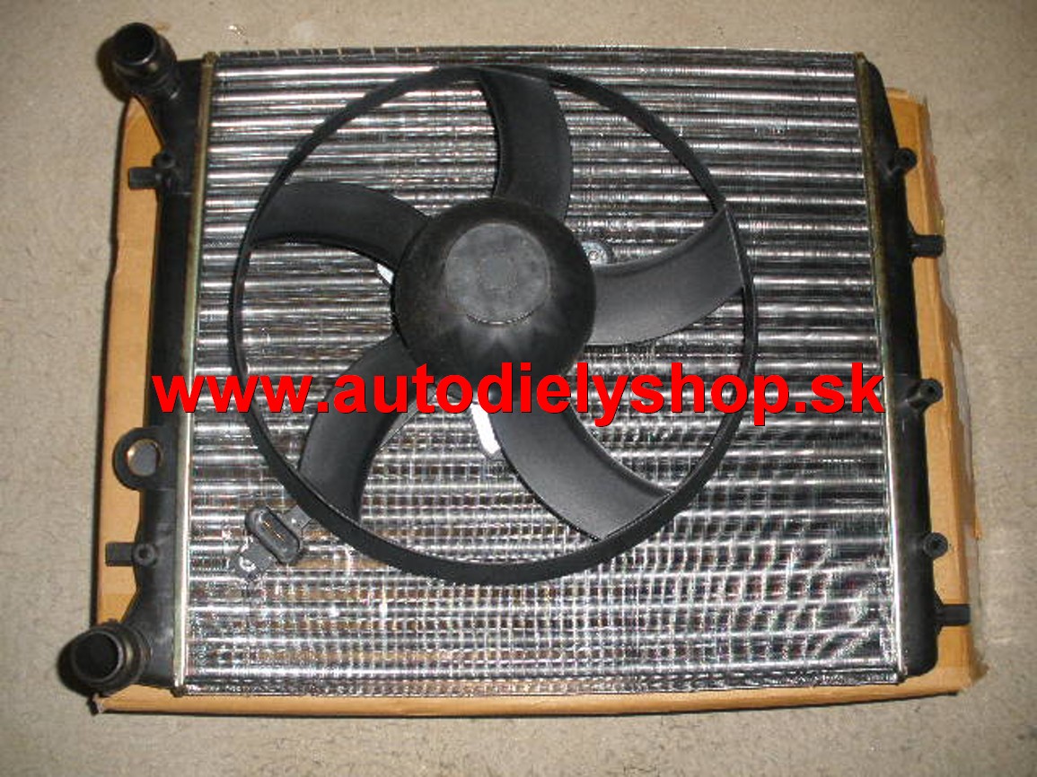 Seat Ibiza,Cordoba 6/02 -chladič vody bez AC 1,2i-1,4i  s vrtulou