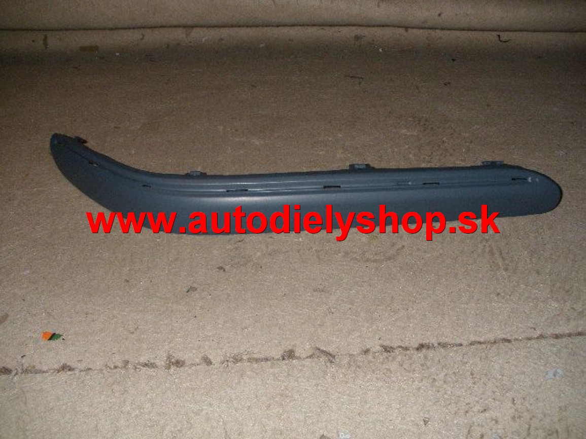  Mercedes W203 "C" 5/00-10/04 bočná lišta predného nárazníku Prav 