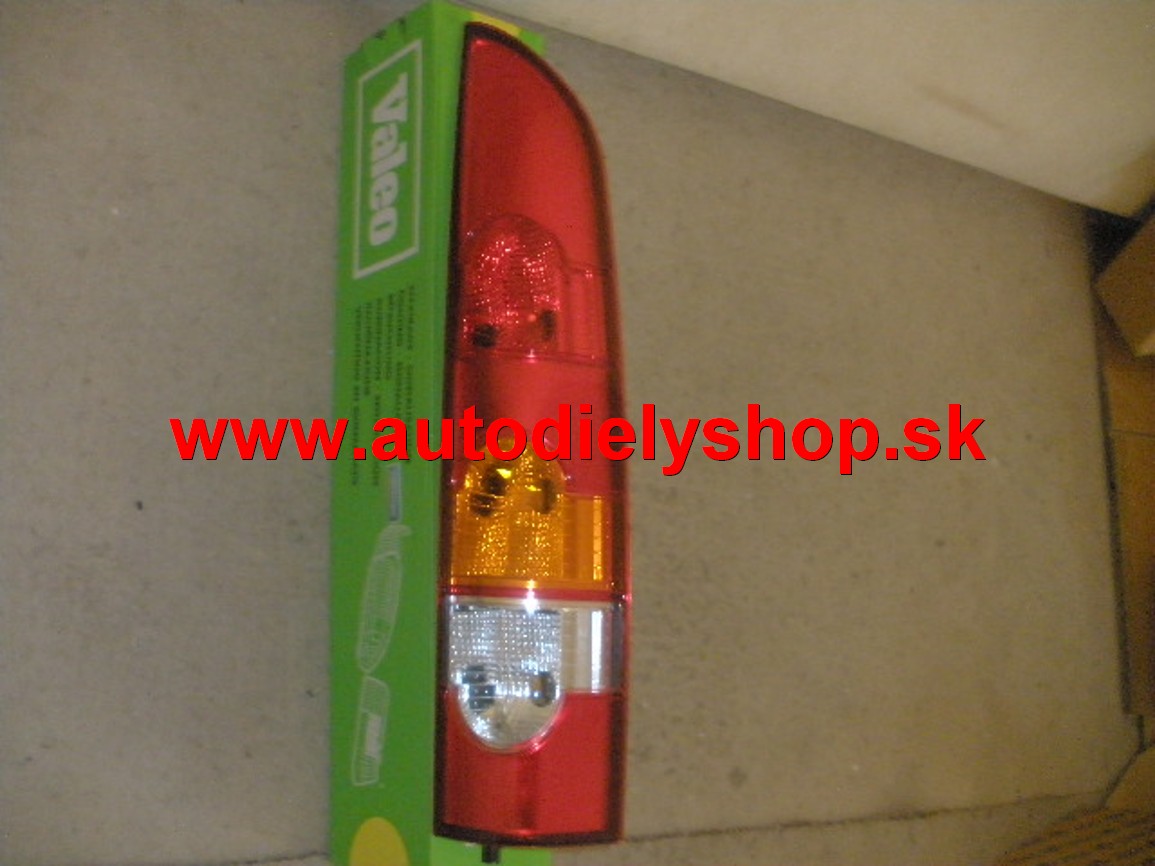 Renault Kangoo 4/03-08 zadné svetlo ľavé (1-krídlové)