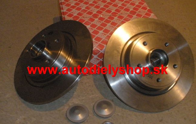 Toyota AVENSIS 10/00-5/03 Zadné kotuče sada /FEBI/