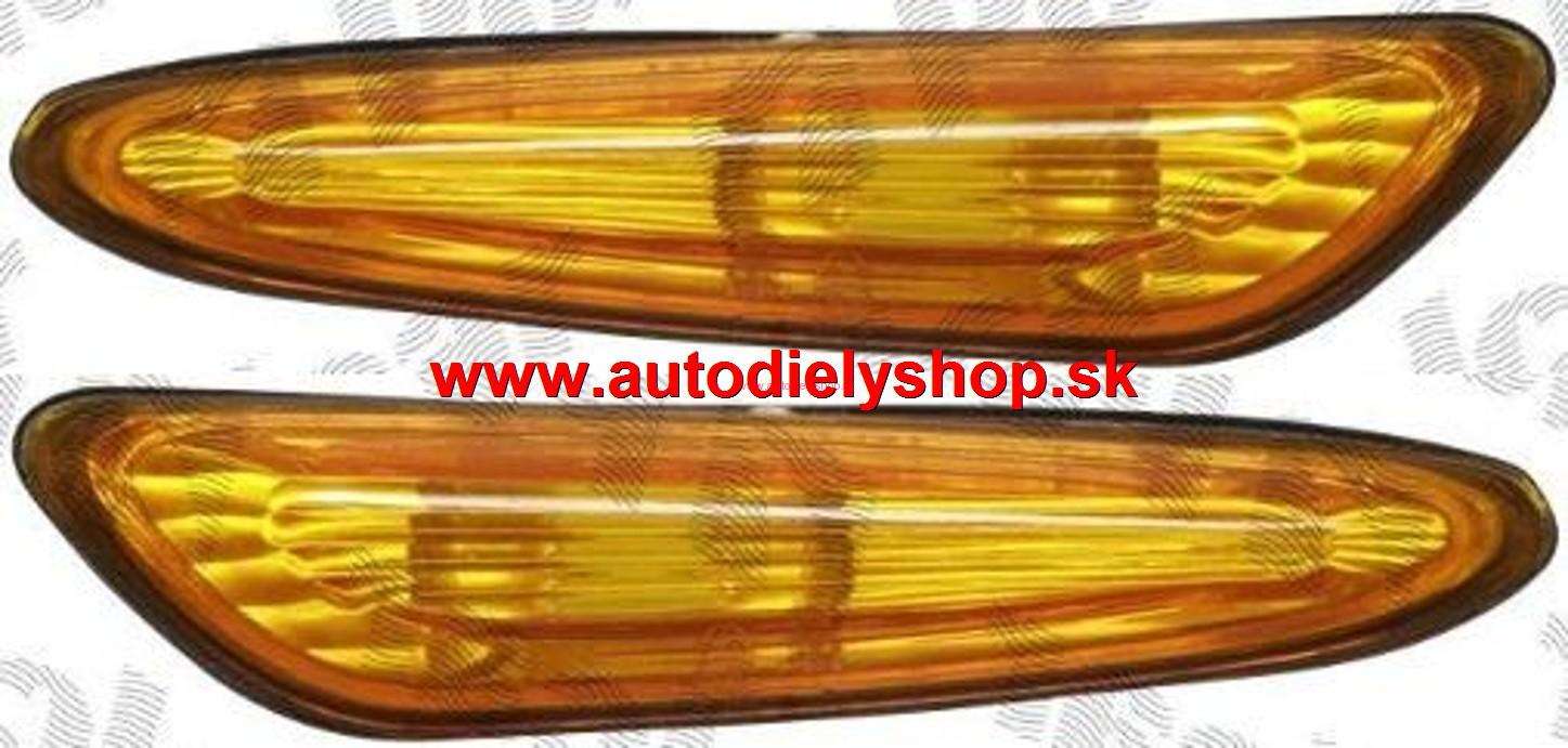 BMW X3 E83 1/04-10/06 bočné smerovky oranžové Sada L+P 