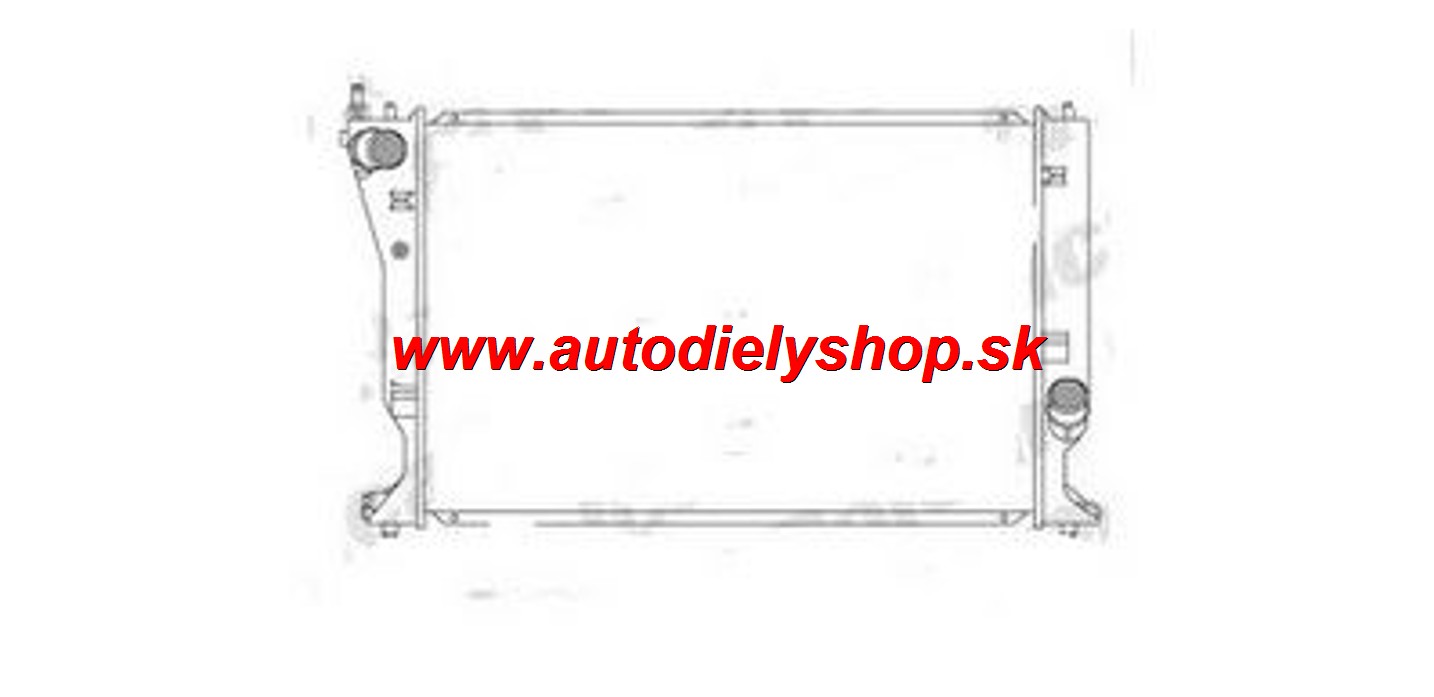 Toyota COROLLA 3/5dv 3/02-6/04 Chladič vodný 2.0 D4D TYP /DENSO/