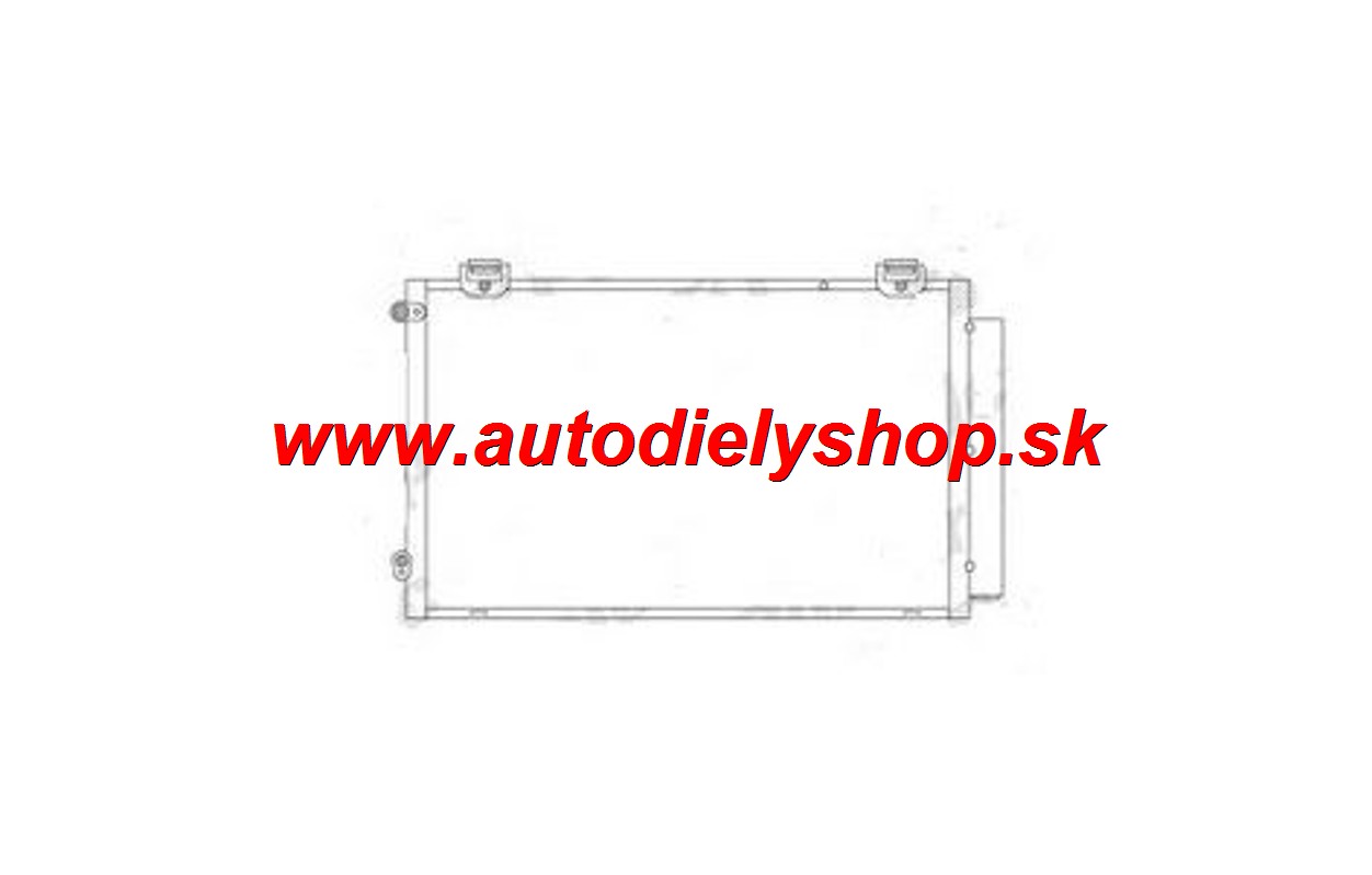 Toyota COROLLA 3/5dv 7/04-Chladič klimatzácie /pre všetky typy