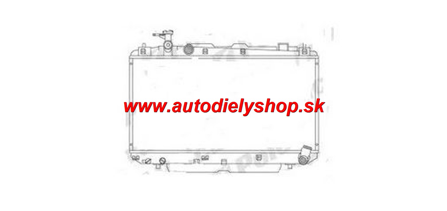  Toyota RAV 4 6/00-10/05 Chladič vodný 2.0 D4D /typ DENSO/