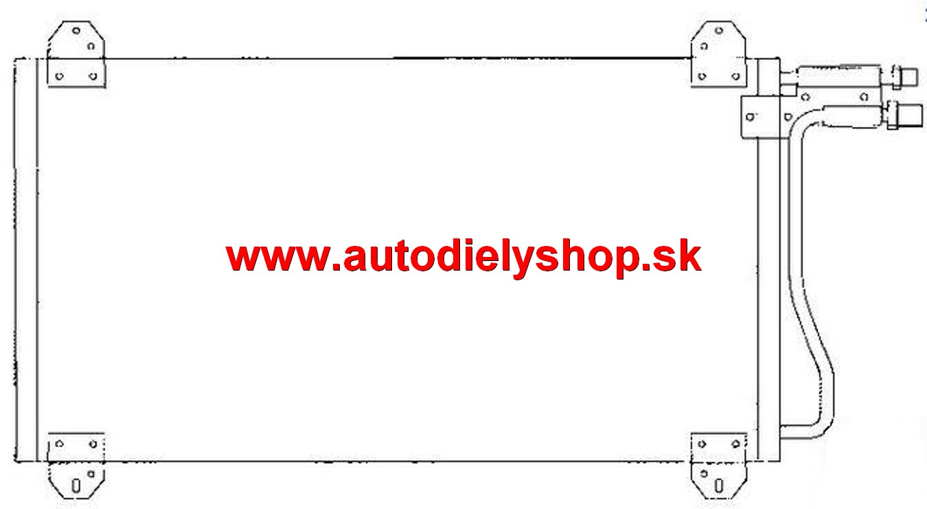 MERCEDES BENZ SPRINTER 4/00-7/06 - chladič motorov / pre všetky tipy motorv /