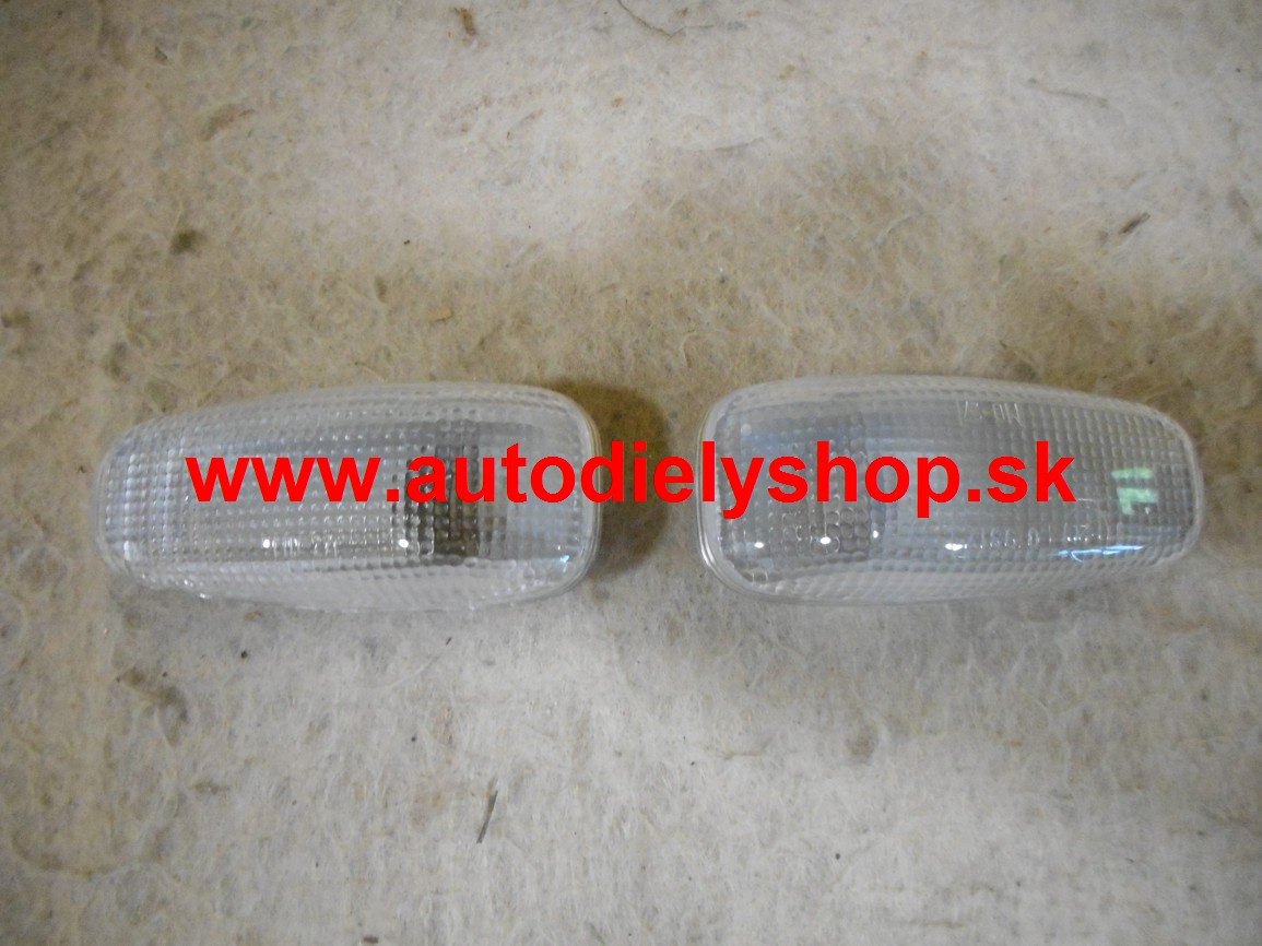 MERCEDES BENZ VITO 12/95-6/03- BOČNÉ SMEROVKY L+P SADA /BIELE/