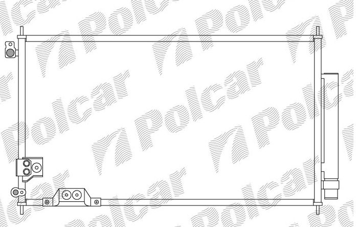 HONDA ACCORD 03-2006-Chladič klimatizácie /2,2CDTI/