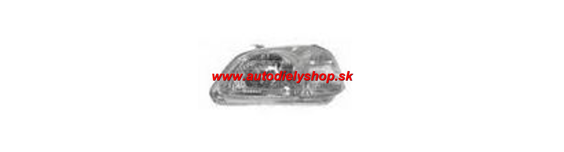 HONDA CIVIC 10/95-12/98- Predné svetlo pravé