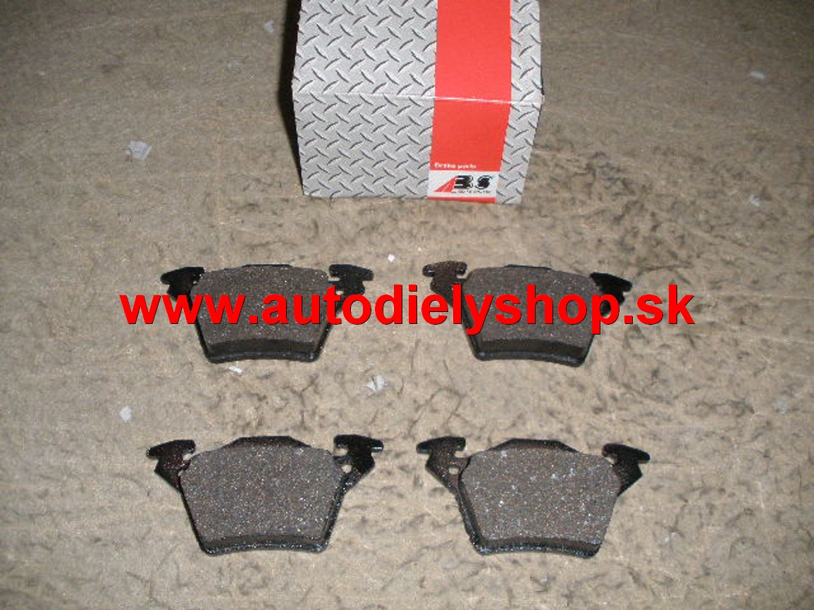 MERCEDES BENZ VITO/V-KLASSE 12/95-6/03- ZADNÉ PLATNIČKY SADA /ZN A.B.S./