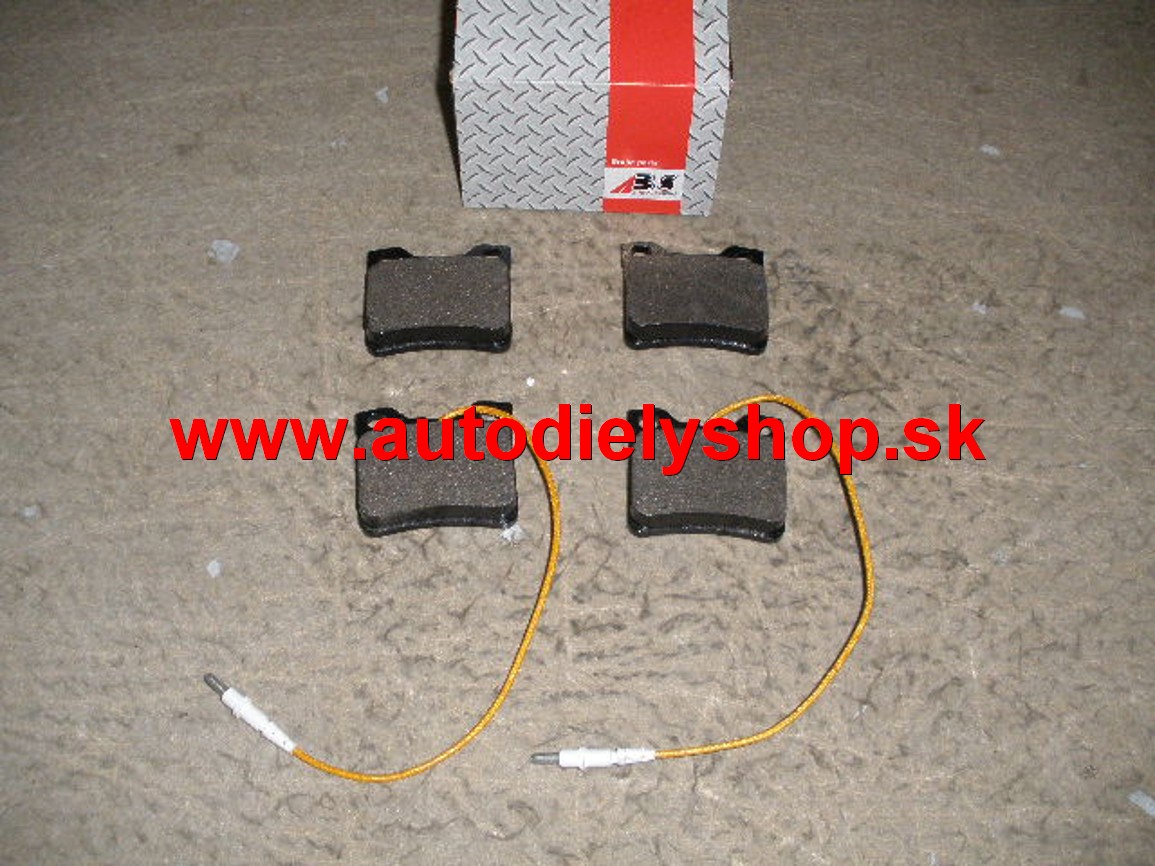 MERCEDES BENZ VITO/V-KLASSE 12/95-6/03- ZADNÉ PLATNIČKY SADA /ZN A.B.S./