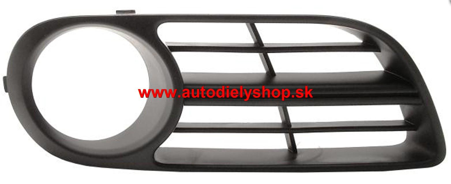 Škoda Fabia 8/04 - lišta do nárazníku s otvorom pravá 
