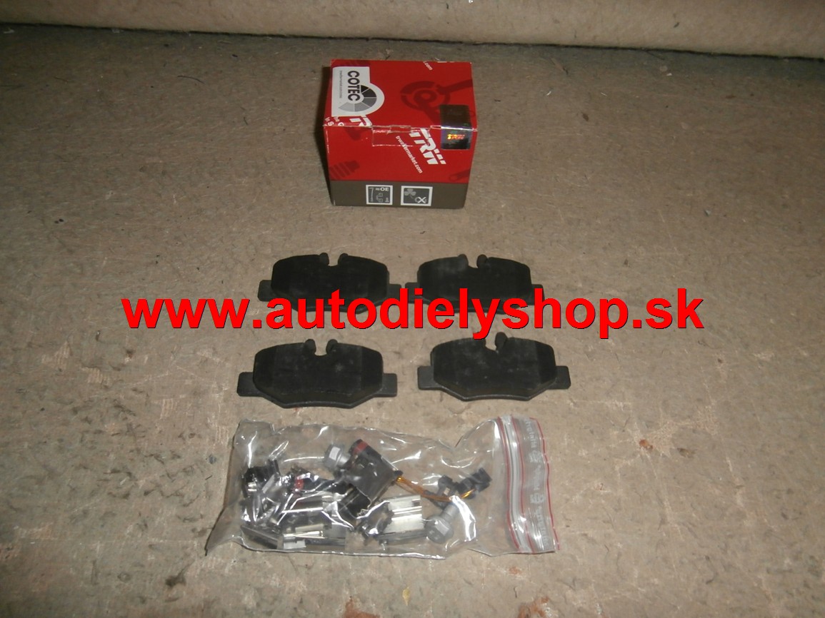 MERCEDES BENZ VITO/VIANO 7/03-2010 - ZADNÉ PLATNIČKY SADA /TRW/