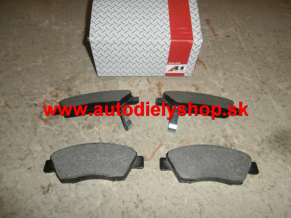 HONDA CIVIC 3/01-10/03- Predné platničky SADA /ZN. A.B.S./