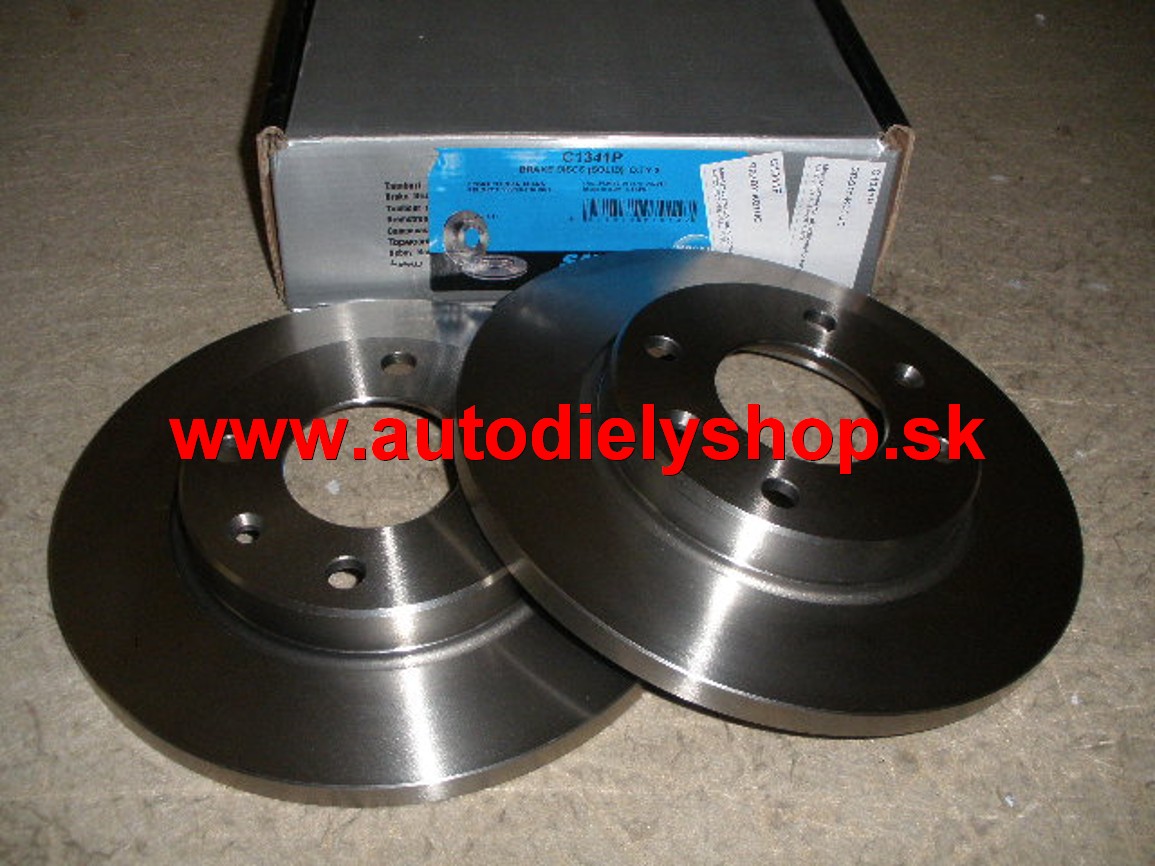  Peugeot 306 5/97-3/01 predné brzdové kotúče Sada 247mm,plné 