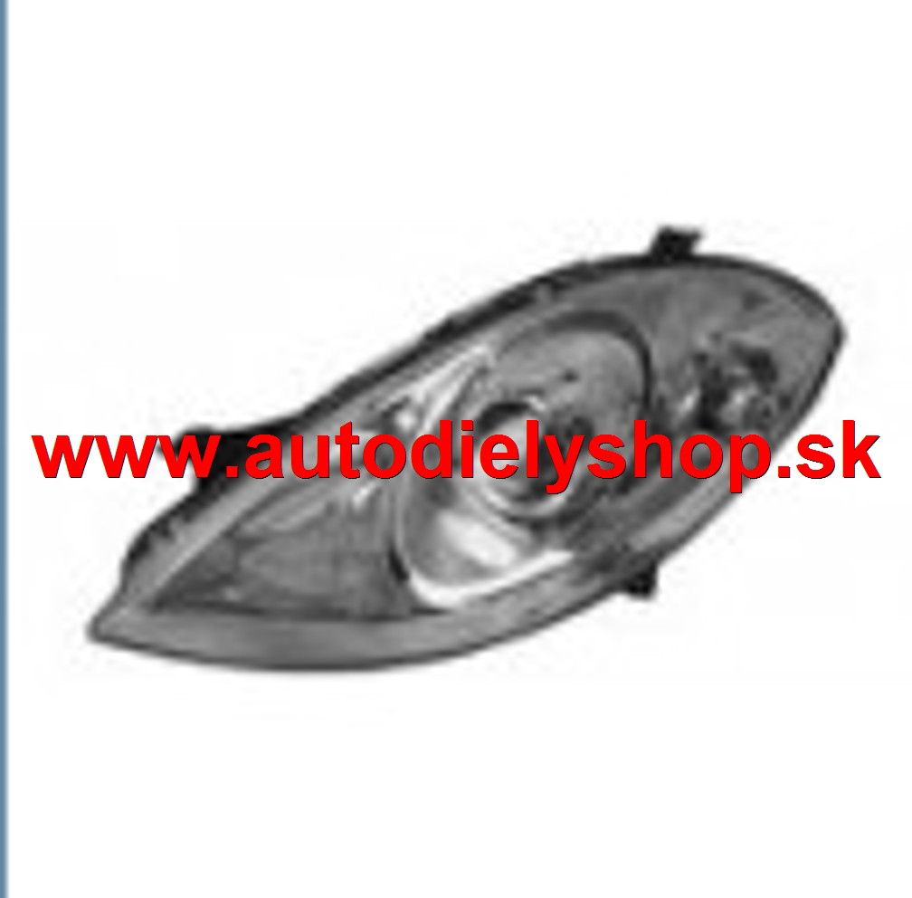Mercedes W169 "A" 9/04-3/2008 predné svetlo so šošovkou,Lavé