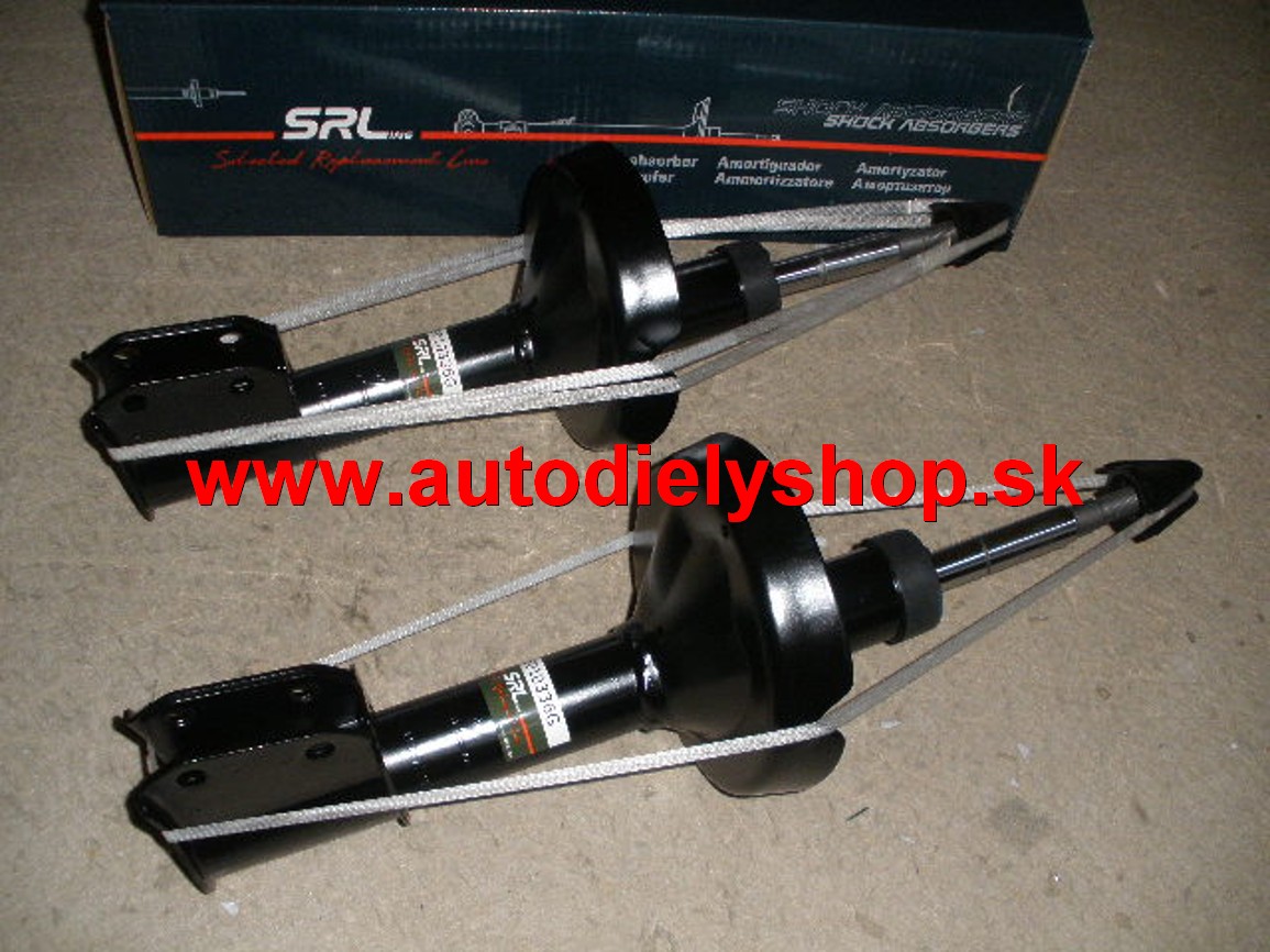 Renault Clio 7/01-9/05 predné tlmiče Sada L+P / 52mm/ SRL 