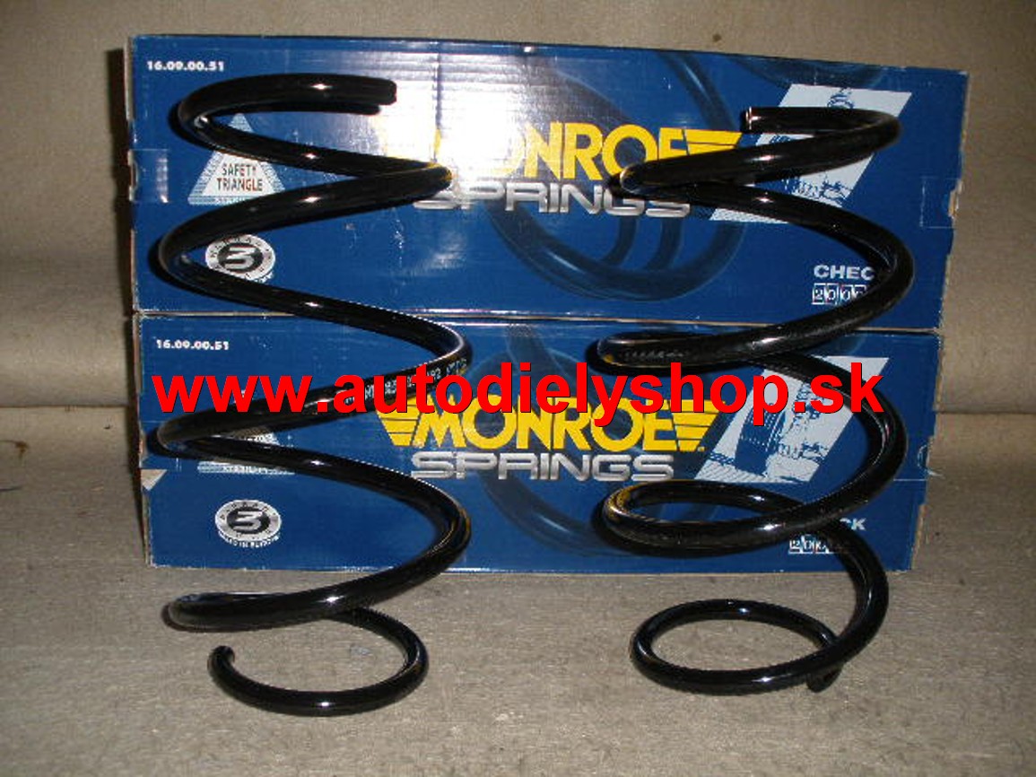  BMW 5 E39 12/95-8/03 predné pružiny Sada ľavá + pravá 	