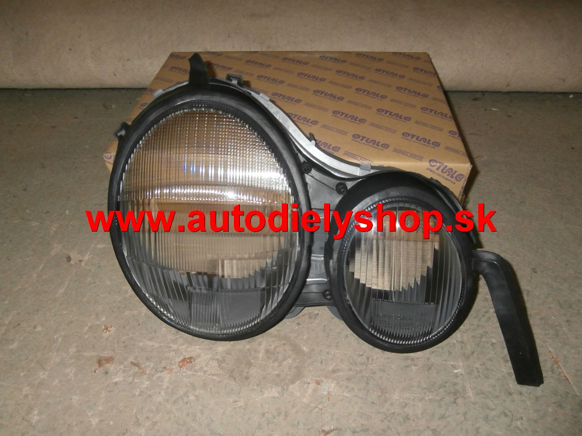 Mercedes E 5/95-7/99 predné sklo svetla pravé