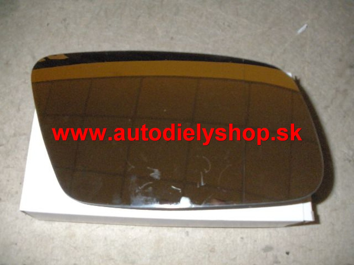  Audi A6 97-6/01 sklo zrkadla pravé,vyhrievané