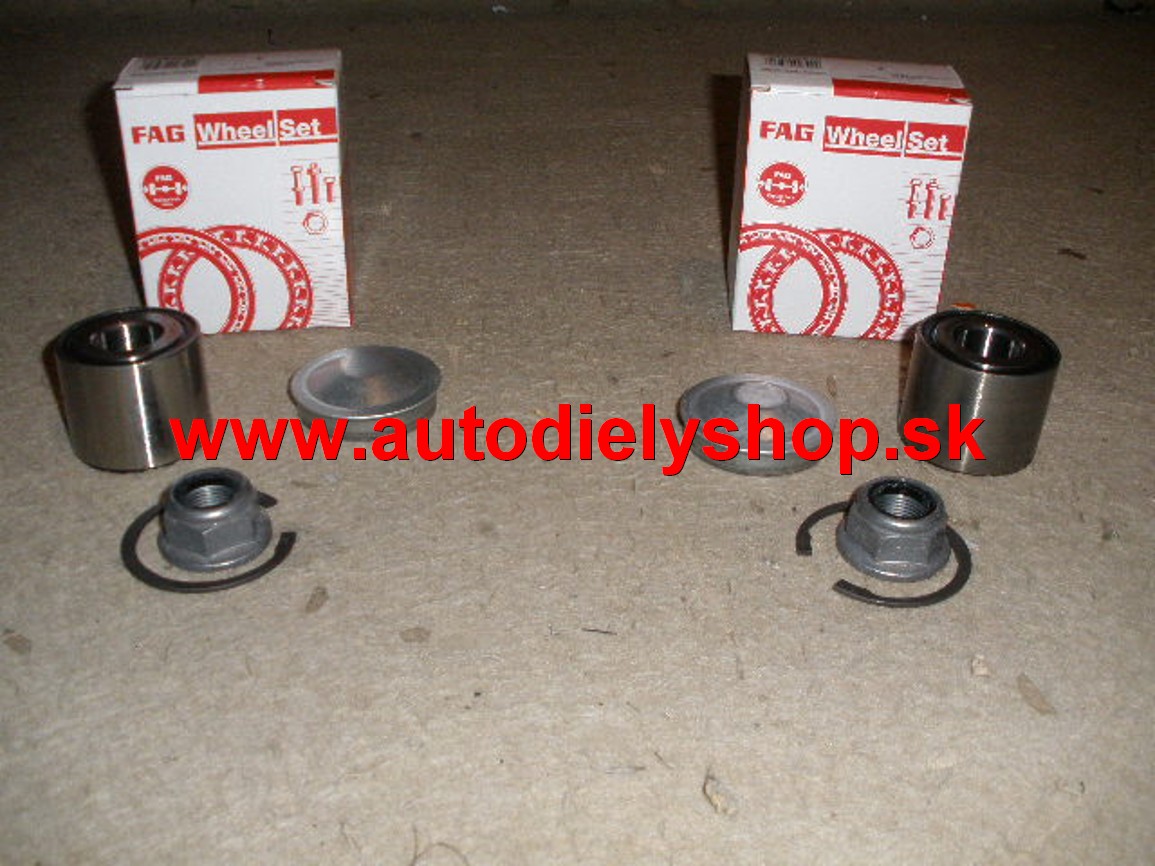 Renault LAGUNA 3/94-6/98 ložiská zadného kolesa Ľavé + pravé  sada