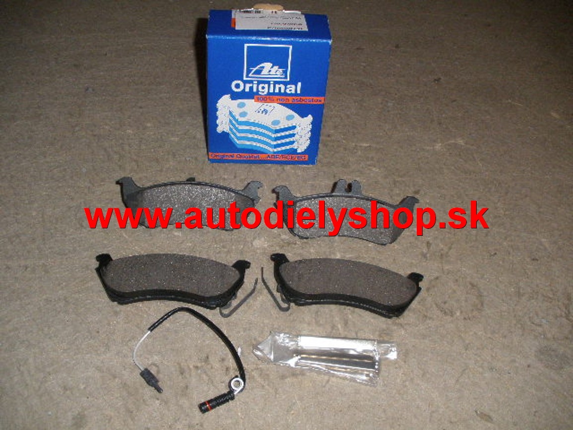 Mercedes M /W163/ 02/98-06/05 Zadný brzdové platničky pre ML 230 