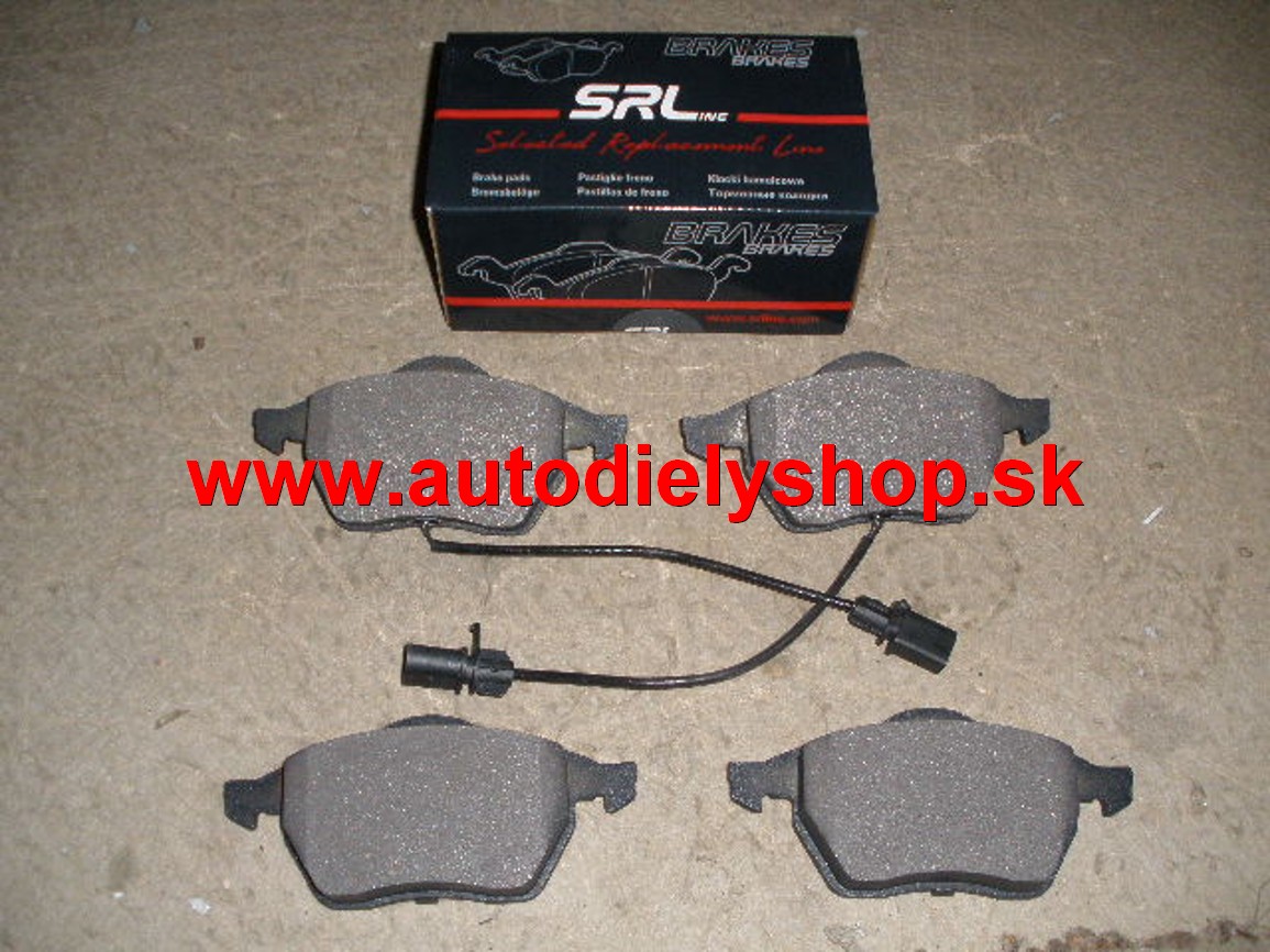 Audi A6 7/01-4/04 predné platničky sada 