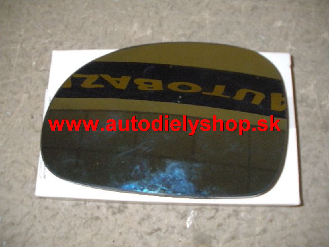  Peugeot 406 99-04  sklo zrkadla ľavé vyhrievané modré