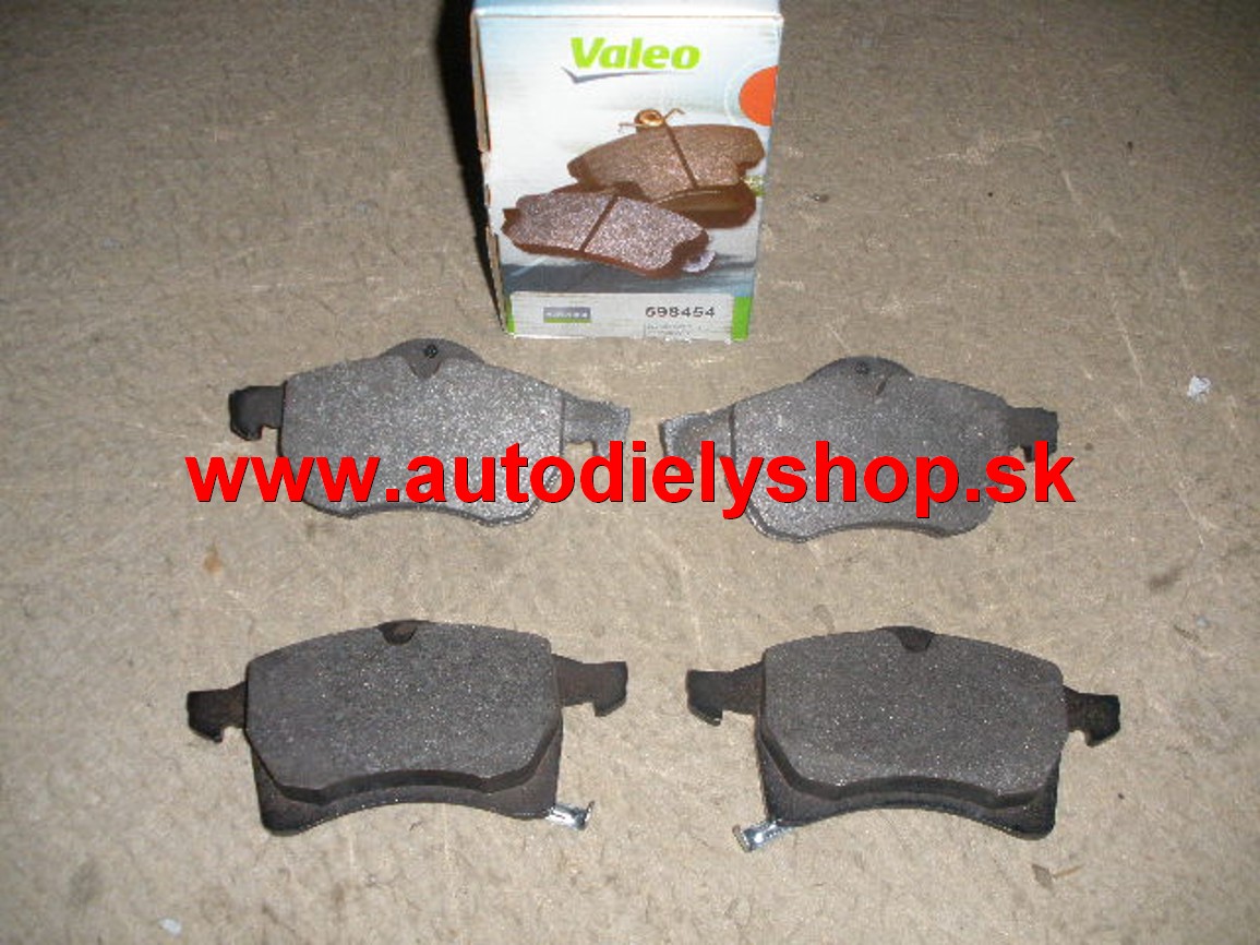 Opel ZAFIRA 1/99-9/05 predné platničky Sada / VALEO / 	