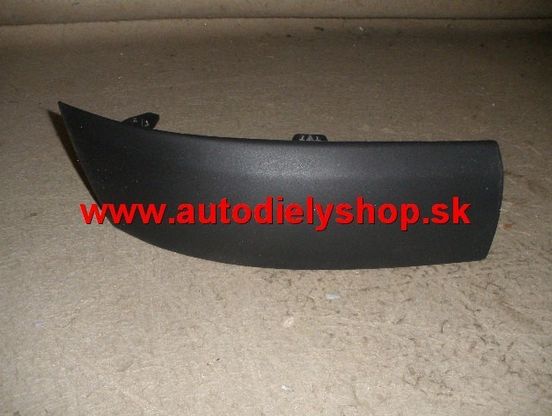 Renault MÉGANE II 1/06-10/08 lišty predného nárazníku Sada L+P