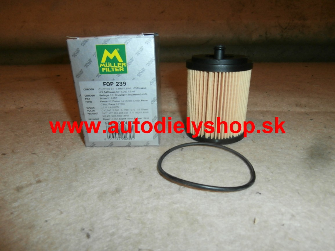 Peugeot 3008 6/09- olejový filter 1,6HDi  MULLER