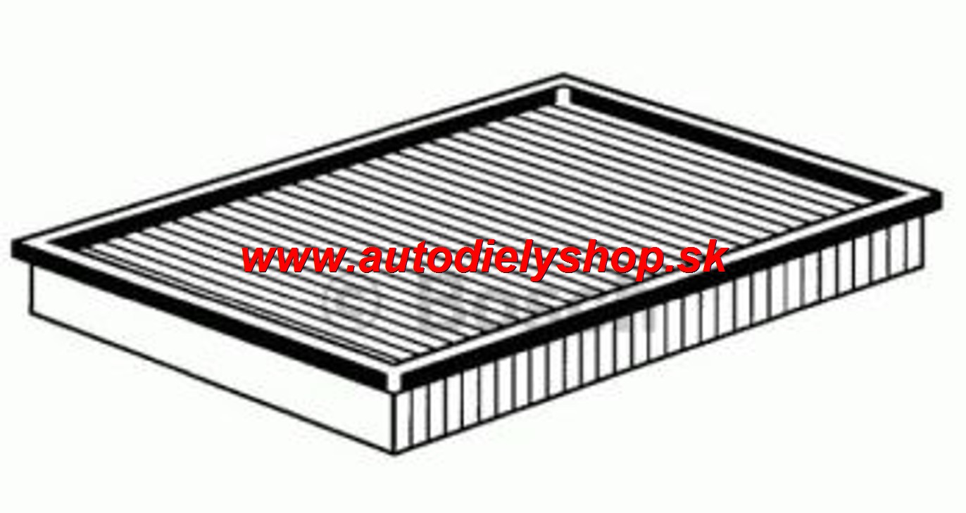 Peugeot 3008 6/09- vzduchový filter 1,6HDi MISTAF