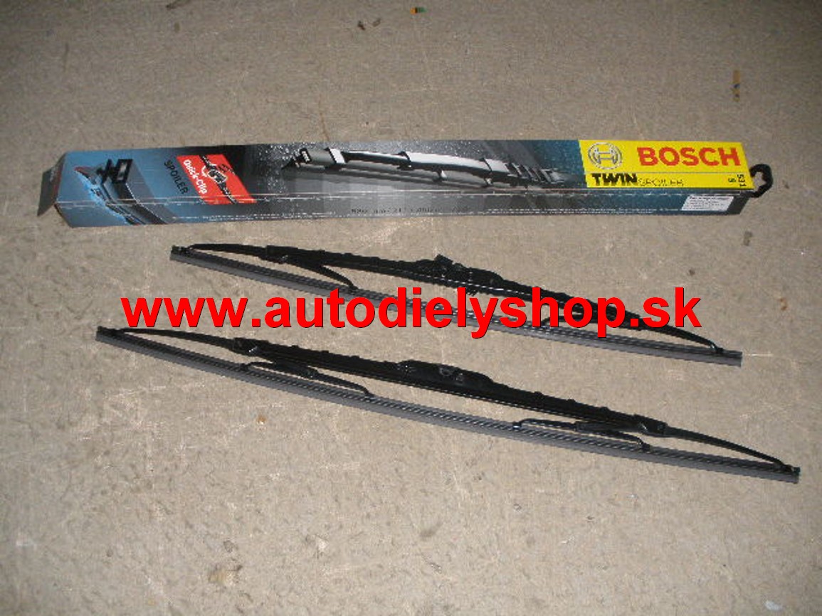Predne stierače sada 530mm x 450mm.