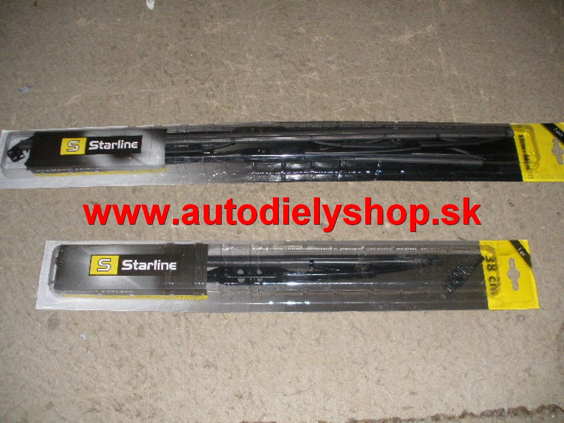 Škoda FABIA 9/99-7/04 stierače predné sada + zadný.