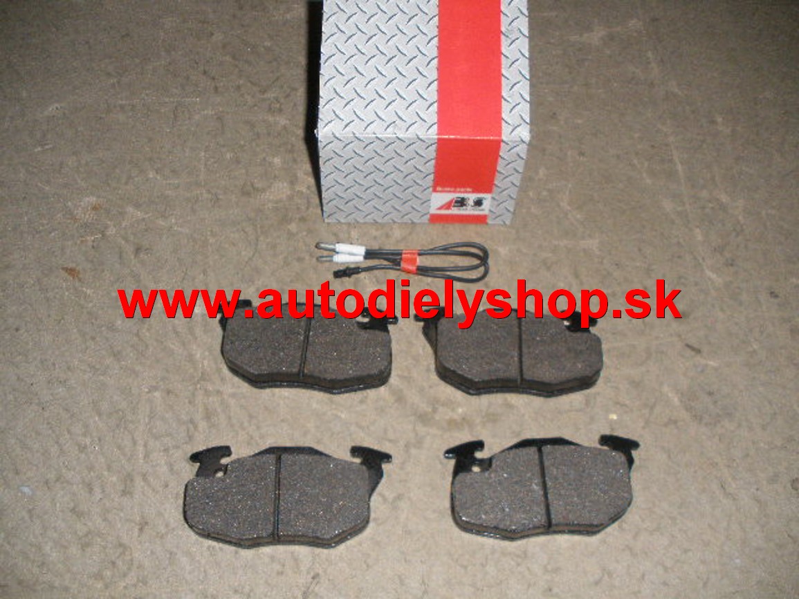 Peugeot 205 83-98 predné brzdové platničky.