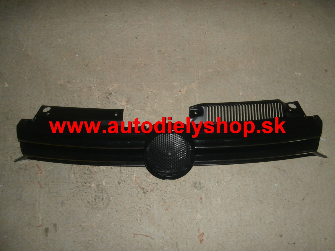 VW GOLF VI 10/08-  maska čierna bez znaku