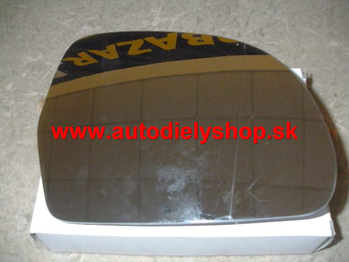  Audi A6 10/08- sklo zrkadla pravé,vyhrievané 