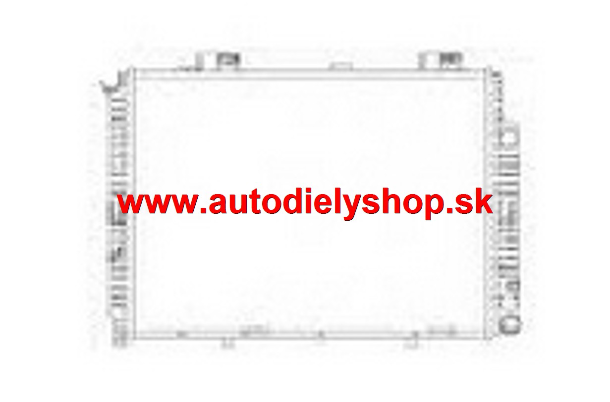  Mercedes W211 "E" 03/02-06/06  chladič vodný /E240, E320/ 