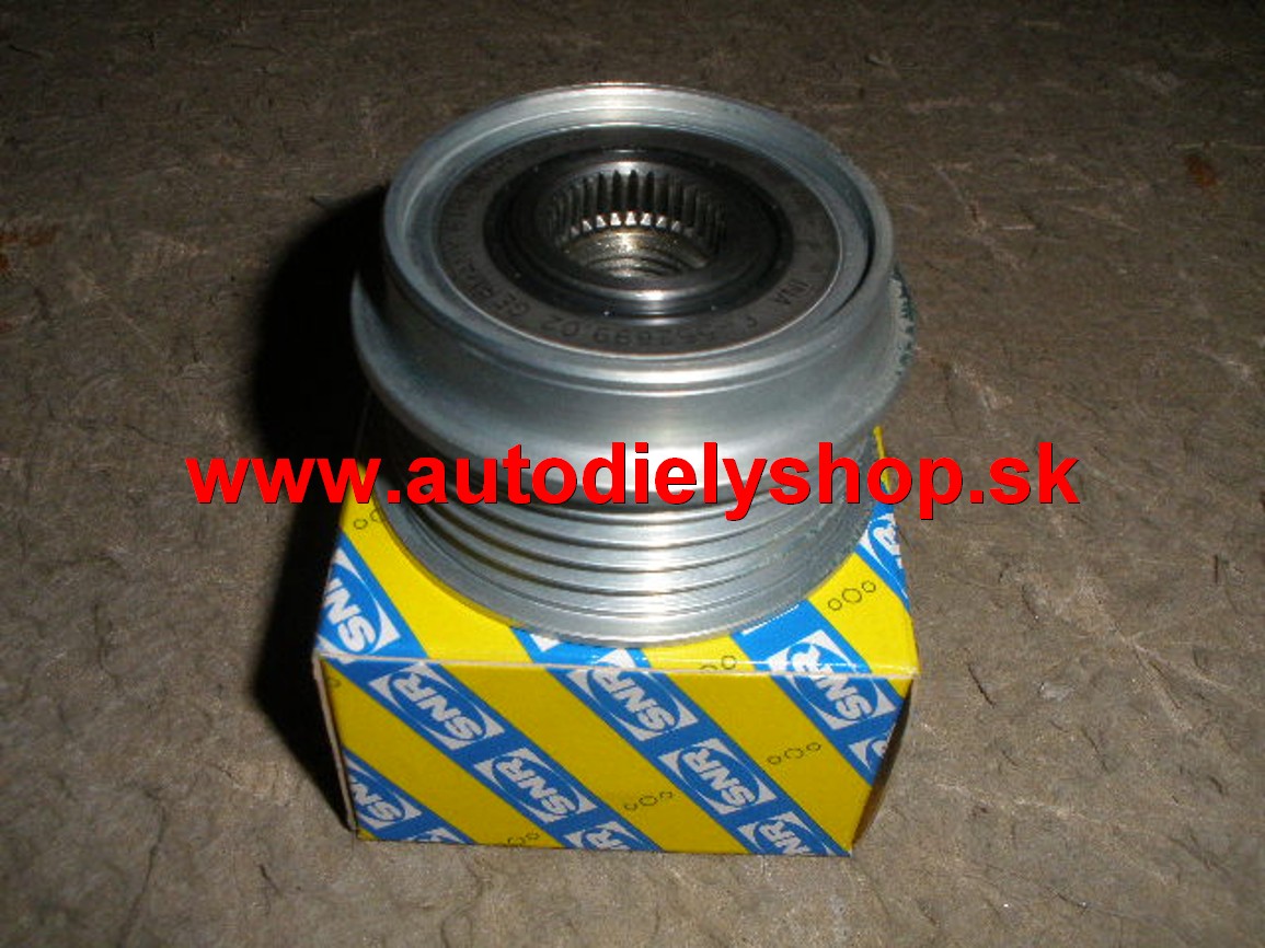 Audi A4 10/00-9/04 Predstihová spojka /volnobežka alternatora  1,9TDi /74-96kw 