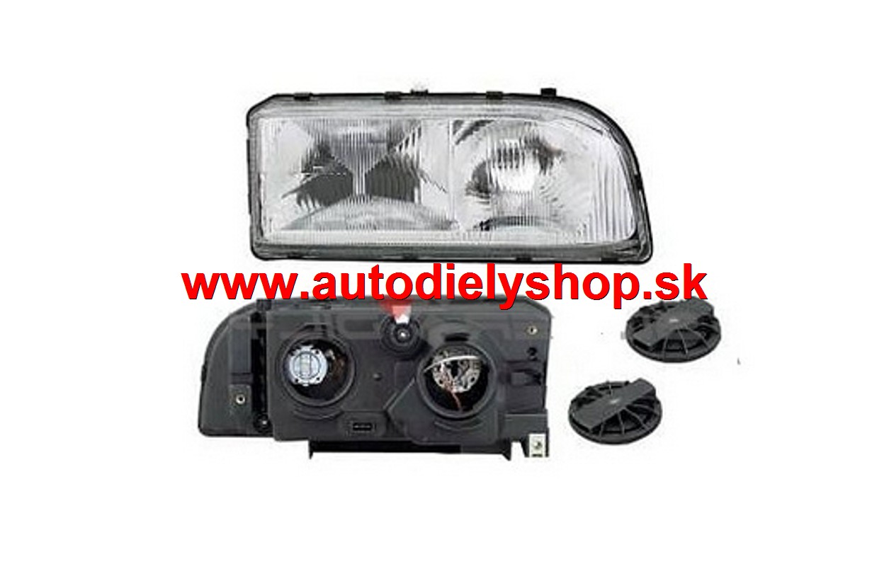 Volvo 850 1/91-10/97 - Predné svetlo pravé -od r.v - 94-